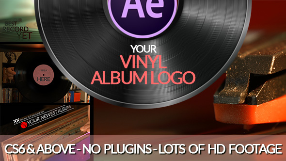 VideoHive Vinyl Record Logo 19727625