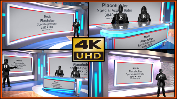 VideoHive Virtual Studio Set – S08 37918625