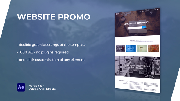 VideoHive Website Presentation 21215895