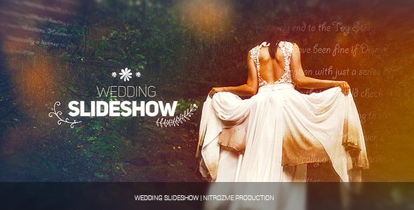 VideoHive Wedding Slideshow 17880999