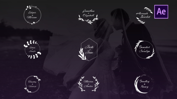 VideoHive Wedding Titles 26800409
