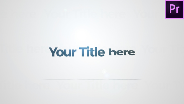 VideoHive Welcome Title 22497547
