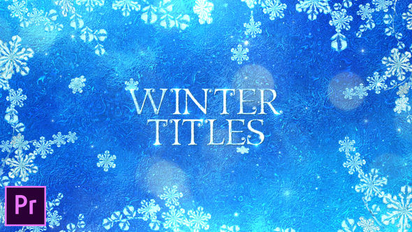 VideoHive Winter Titles - Premiere Pro 25045449
