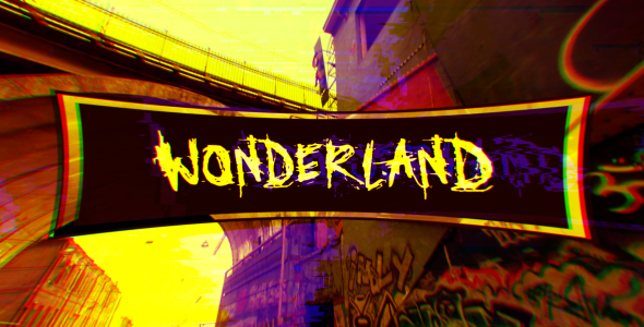 VideoHive Wonderland (Glitch Art Slideshow) 15929551
