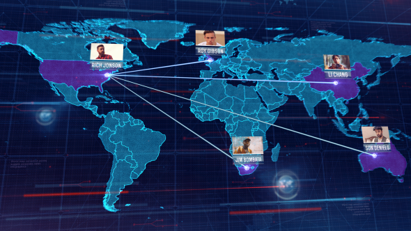 VideoHive World Map 16046826
