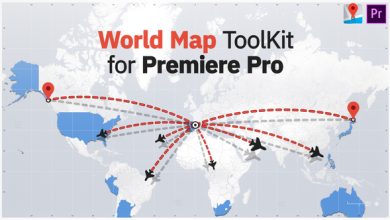 VideoHive World Map ToolKit for Premiere Pro 23810482