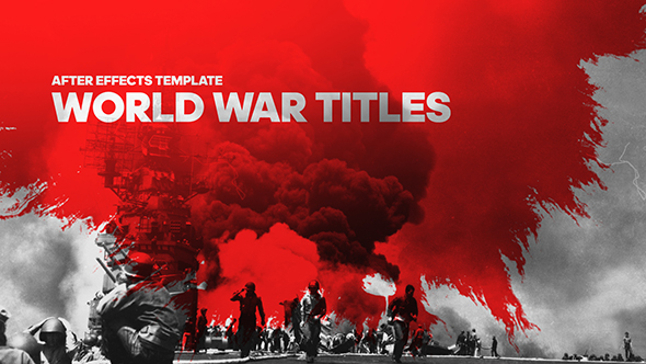 VideoHive World War Cinematic Titles 14637260