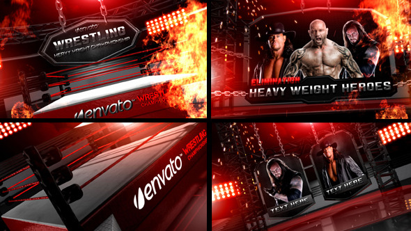 VideoHive Wrestling Heavy Weight Champhionship 6784456