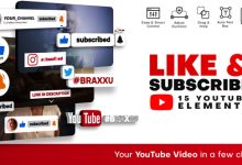 VideoHive YouTube Like & Subscribe 37971002