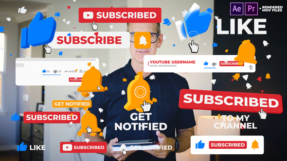 VideoHive YouTube Subscribe 24288997