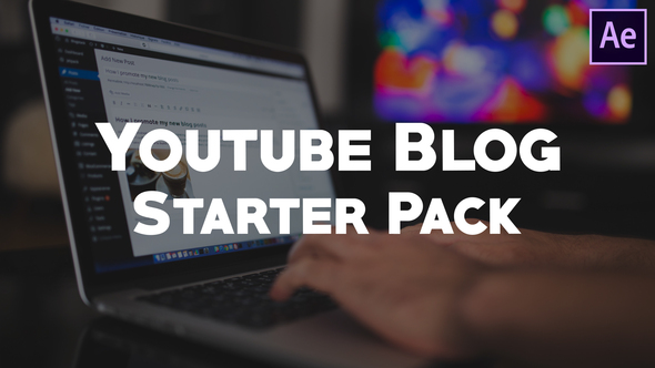 VideoHive Youtube Blog Starter Pack | After Effects 26837325