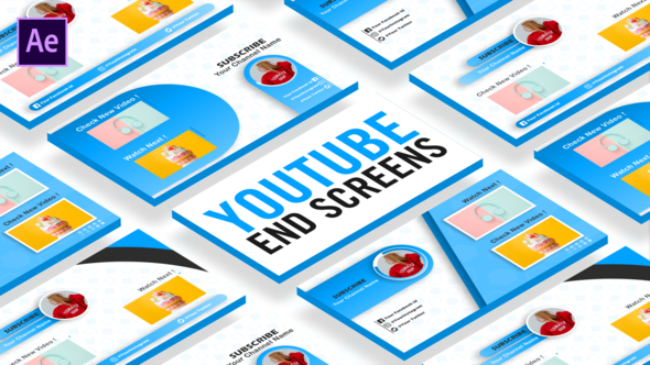 VideoHive Youtube EndScreen 26784884