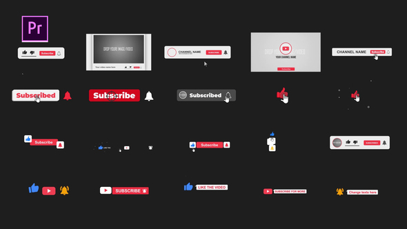 VideoHive Youtube Subscriber Pack 25819440