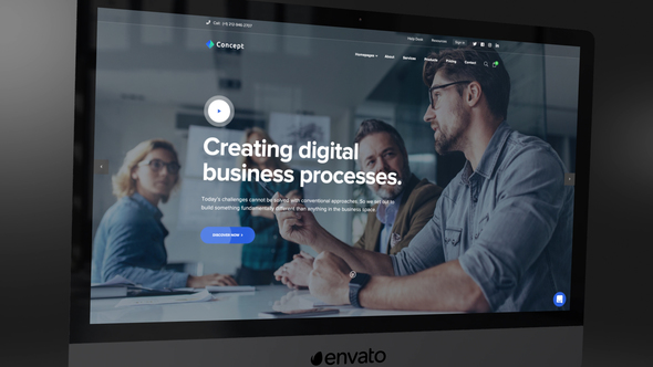 VideoHive iPromo Website Presentation 23447462