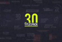 Videohive 30 Titles Pack 19685919