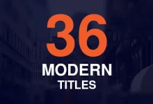 Videohive 36 Modern Titles 17800662