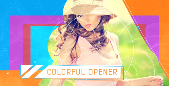 Videohive Colorful Opener 17727616
