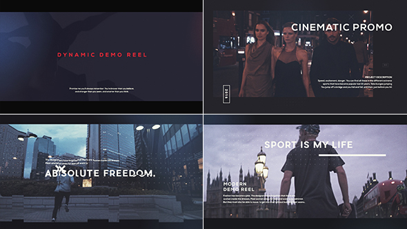 Videohive Demo Reel 19542923