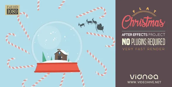 Videohive Flat Christmas 18829330