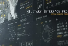 Videohive HUD Military Interface Project 12586082