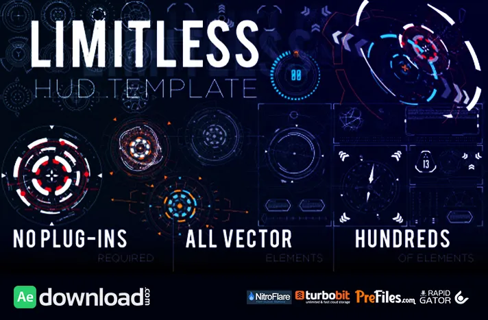 Videohive Limitless HUD Template 10321582