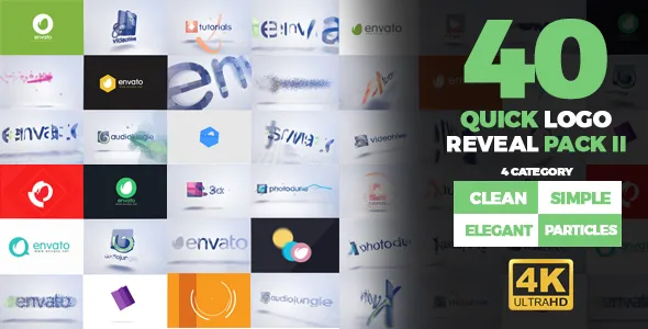 Videohive Quick Logo Reveal Pack 2 19483447
