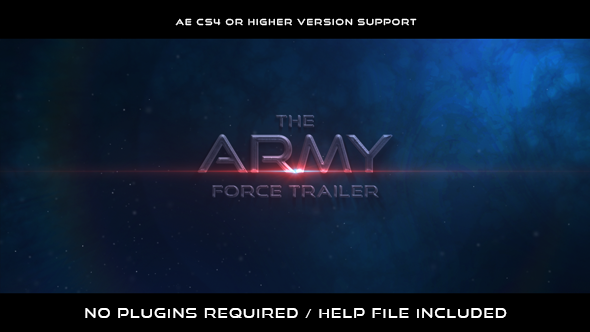 Videohive The Army Force Trailer 18724512