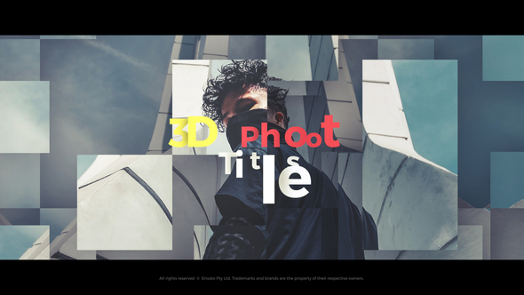 VideoHive 3D Titles - Photo Titles 30970790