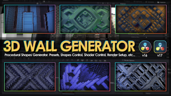 VideoHive 3D Wall Generator 31993753