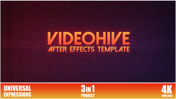 VideoHive 80s Opener 29094366