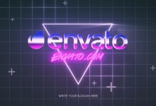 VideoHive 80s Retro Logo Reveal 22805405