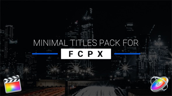 VideoHive 9 Minimal Titles Pack for FCPX 21473109