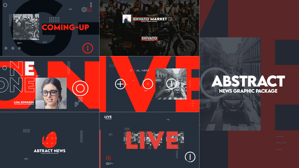 VideoHive Abstract News Graphic Pack 28413098