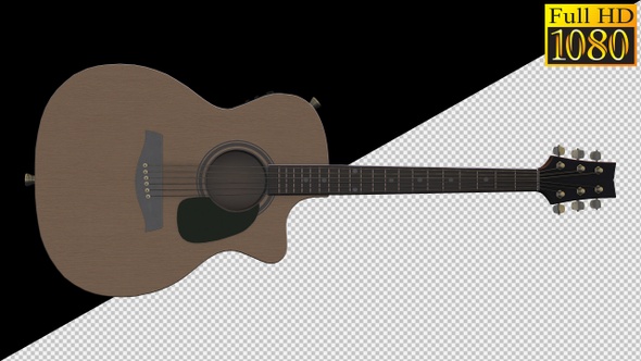 VideoHive Acoustic Guitar On Alpha Channel Loops V1 34256102