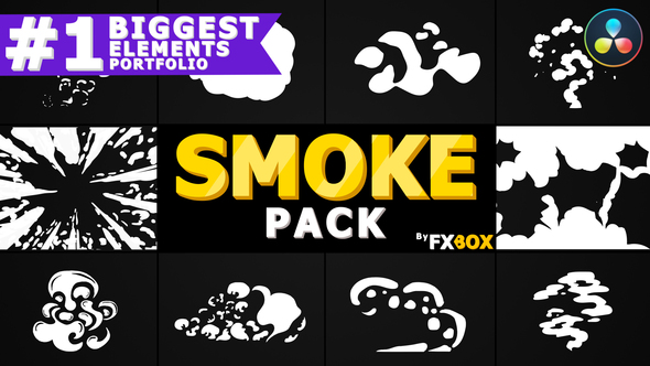 VideoHive Action Elements Smoke | DaVinci Resolve 38597548
