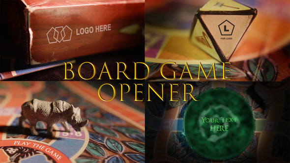VideoHive Adventure Board Game Opener 29315802