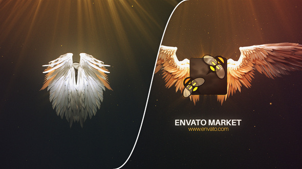 VideoHive Angel Wings Logo 31215624