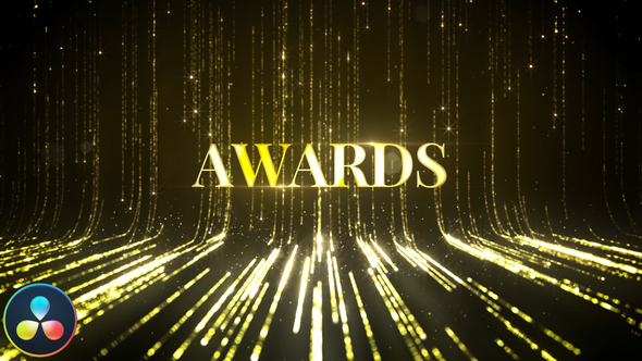 VideoHive Awards Titles - DaVinci Resolve 33197557