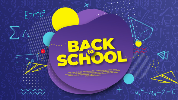 VideoHive Back to School Intro Opener 28275390