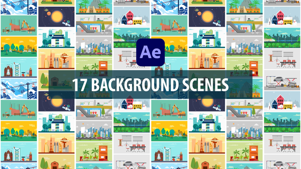 VideoHive Background Scenes | After Effects 30318431