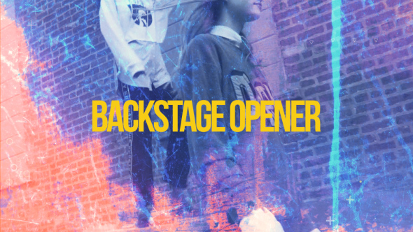 VideoHive Backstage Opener 20389017
