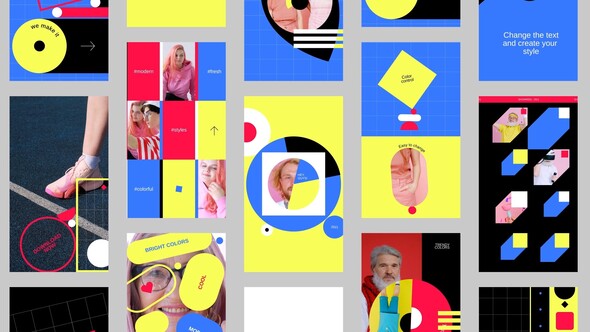 VideoHive Bauhaus | Stories Pack 30598460