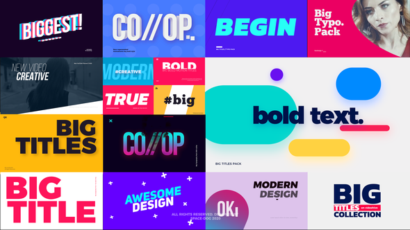 VideoHive Big Bold Titles | FCPX & Apple Motion 26661195