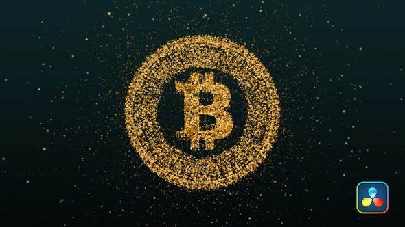 VideoHive Bitcoin Cryptocurrency Logo Reveal 37076154