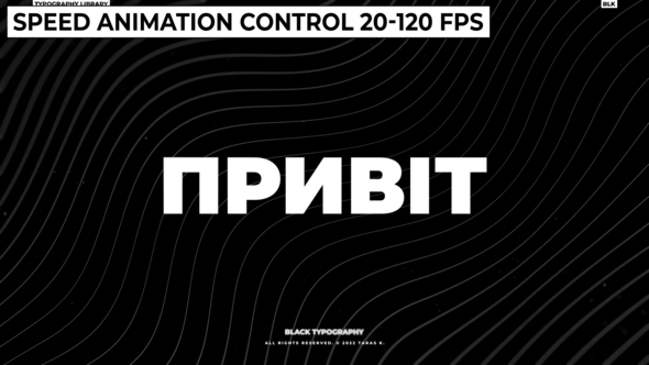 VideoHive Black Bold Titles | DaVinci Resolve 38230621