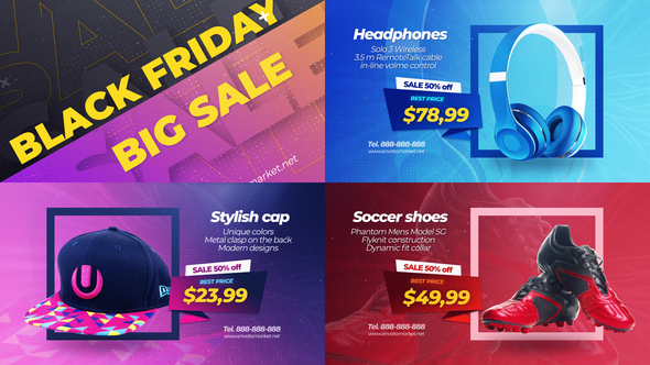 VideoHive Black Friday Sale Promo Slideshow 29350113