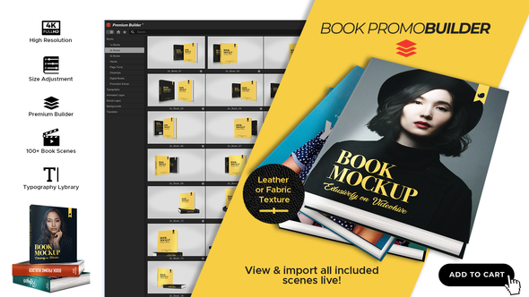 VideoHive Book Promo Builder v3 25234937