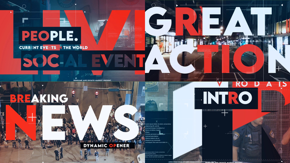 VideoHive Breaking News Opener 27254157