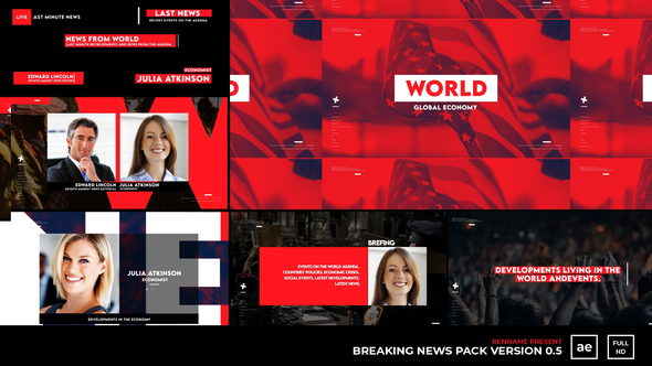 VideoHive Breaking News Pack V 0.5 27929468