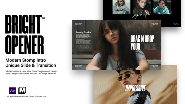 VideoHive Bright Opener I Stomp Intro 28665281